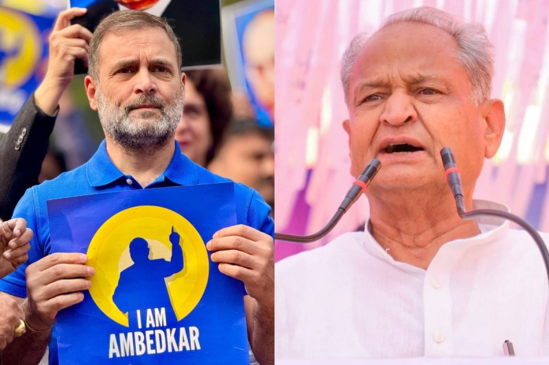 Rahul Gandhi and Ashok Gehlot