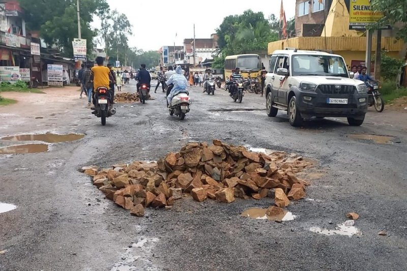 Ambikapur roads
