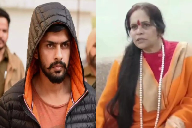 Sadhvi Prachi and Lawrence Bishnoi