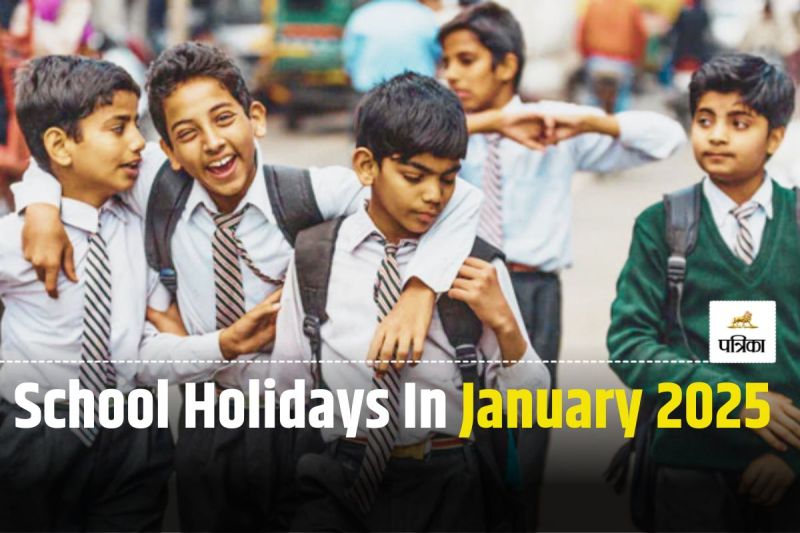 School Holidays January 2025