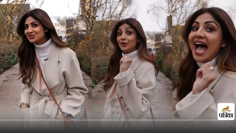 Shilpa Shetty stylish and comfortable look for winter