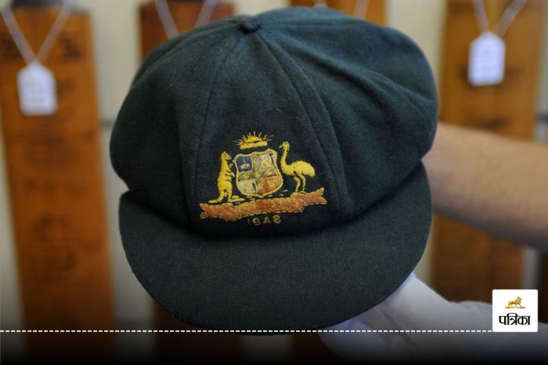 Don Bradman's baggy green cap