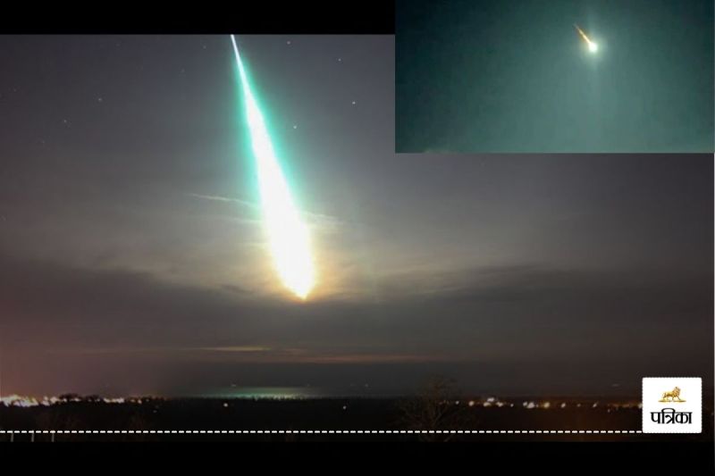 Meteorite fell from space in Yakutia Russia