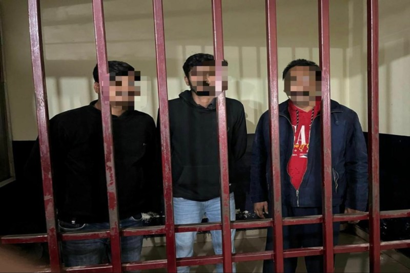 सुशांत गोल्फ सिटी के फीनिक्स प्लासियो मॉल के सामने झगड़ा, तीन आरोपी गिरफ्तार