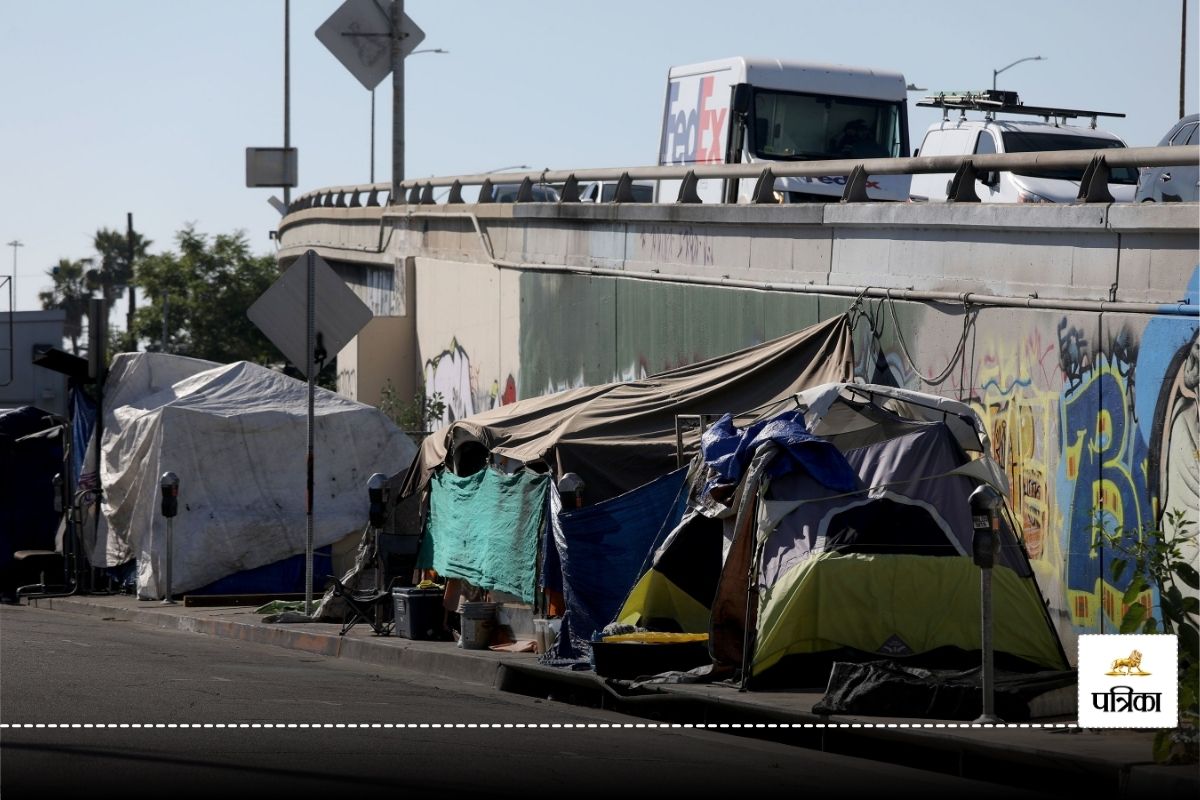 homeless people number Increase due to high rate of rent in USA