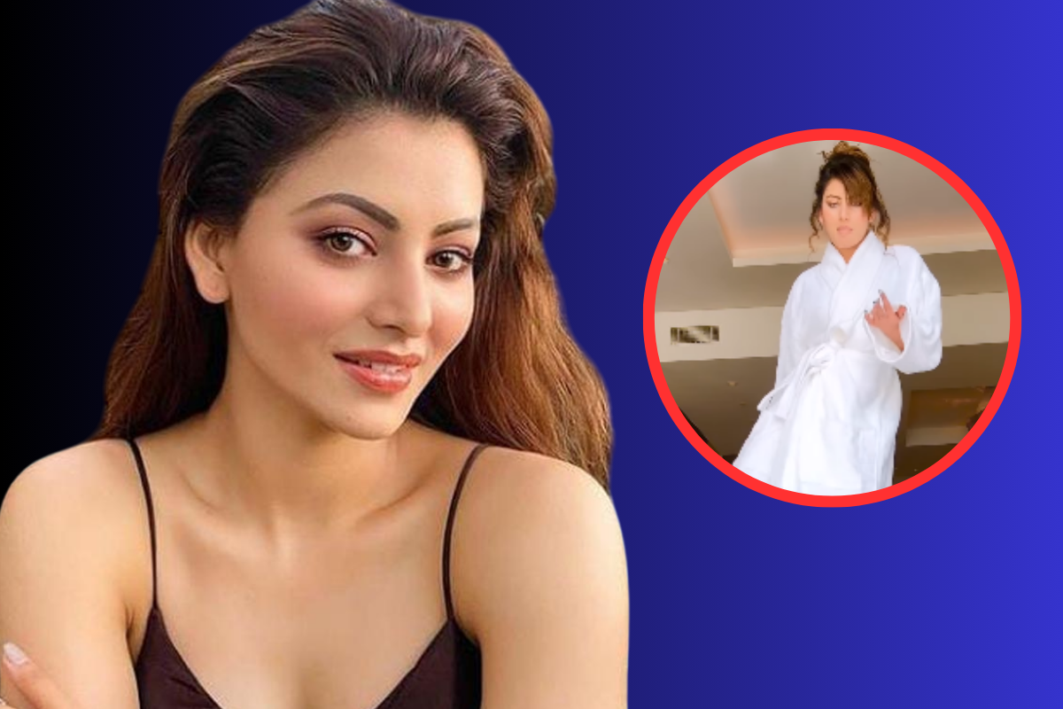 Urvashi Rautela को ‘बाथरोब’ में देख ठनका लोगों का माथा, 13 सेकंड के वीडियो में एक्ट्रेस ने ढाया कहर