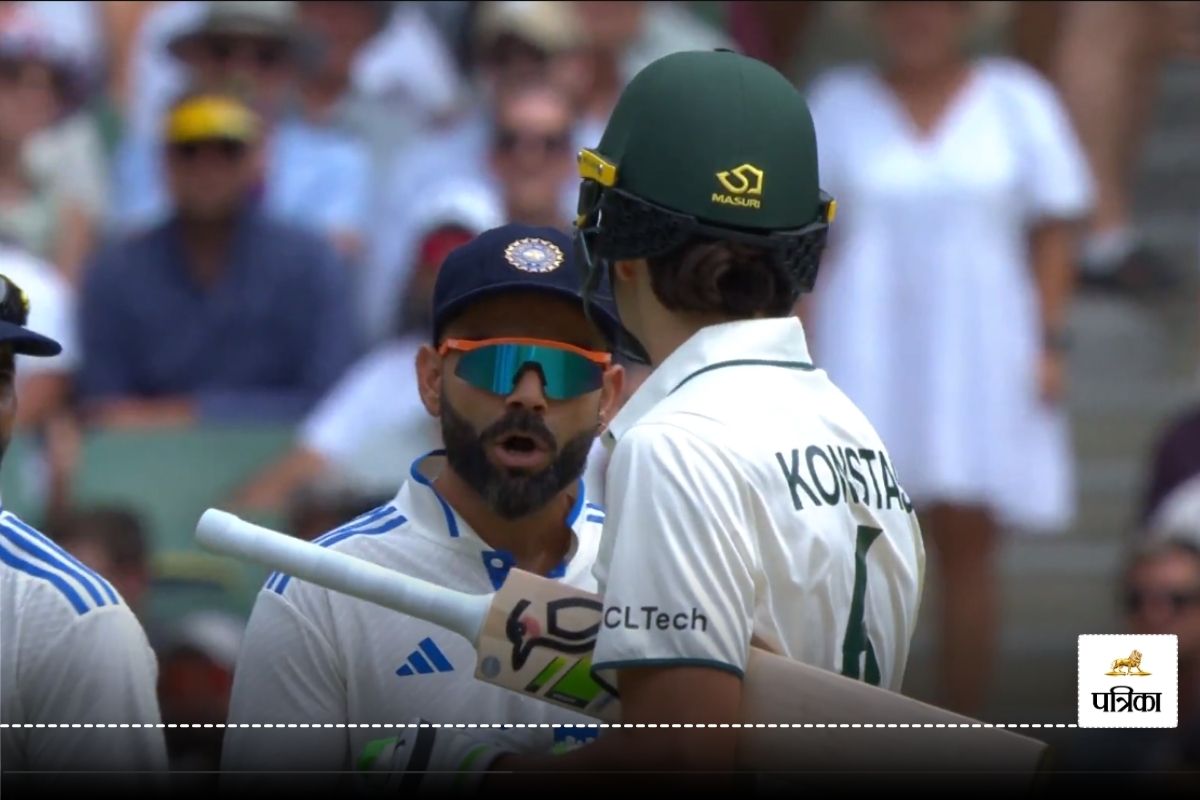 Kohli-Konstas Boxing Day Test Sledging Incident - image