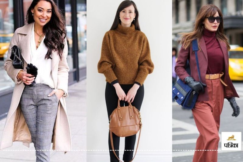 Winter Office Look Idea