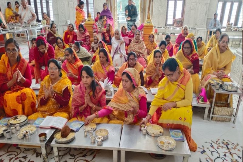 Tenth anniversary of Bhaktamar Aarti: Vidhan Pooja and Shantidhara