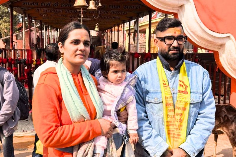 rahul tewatia reached Bageshwar Dham