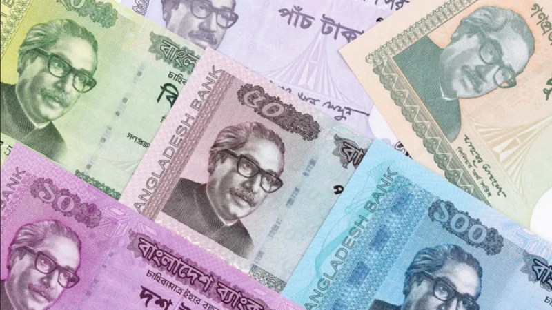 Currency notes in Bangladesh