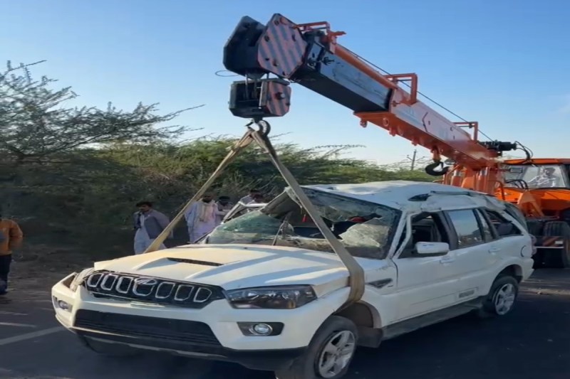 barmer road accident