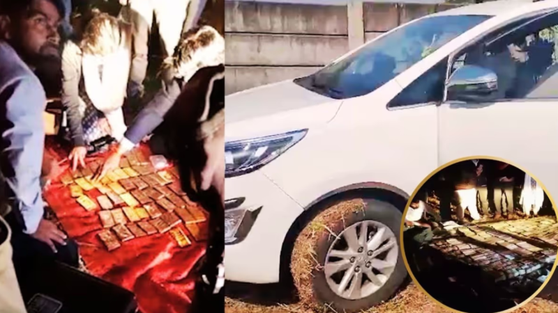 Jitu Patwari's big allegation on 52 kg gold and crores of rupees found in the car