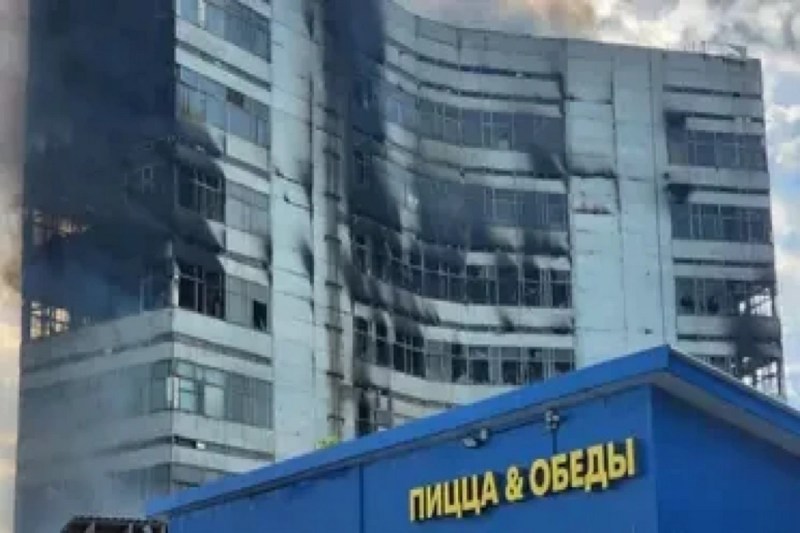 Explosion in Russian residential building