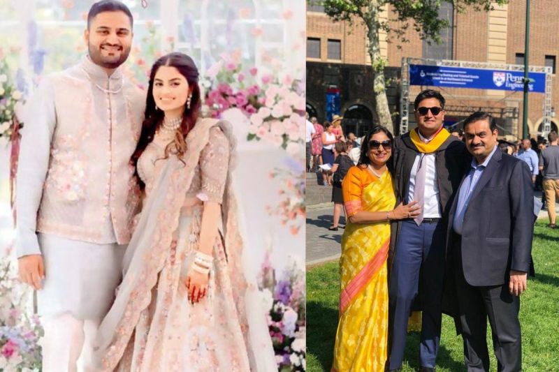 Jeet Adani Diva Shah Pre Weeding Ceremony: