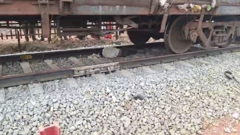 goods train in dholpur