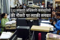 एमपी में 232 सरकारी बाबू-अधिकारी पर लटकी तलवार, 24 की नौकरी जाना तय - image