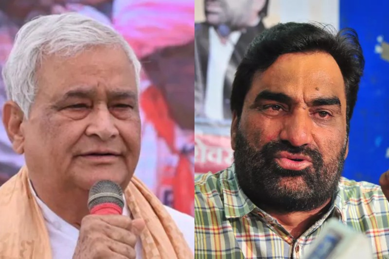 hamnuman beniwal with kirodi lal