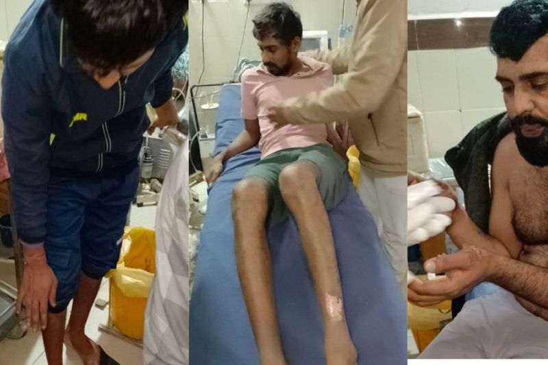 Gas pipeline leakage