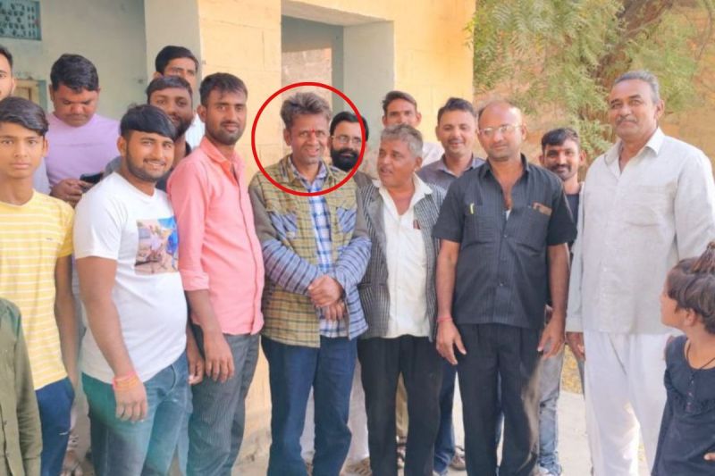 man who disappeared from home five years ago returned home, Eyes that had lost hope filled with tears