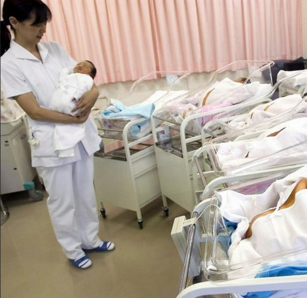 newborn children in japan