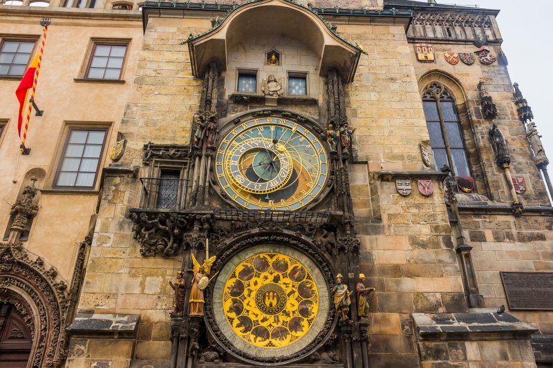 Over 600 years old clock