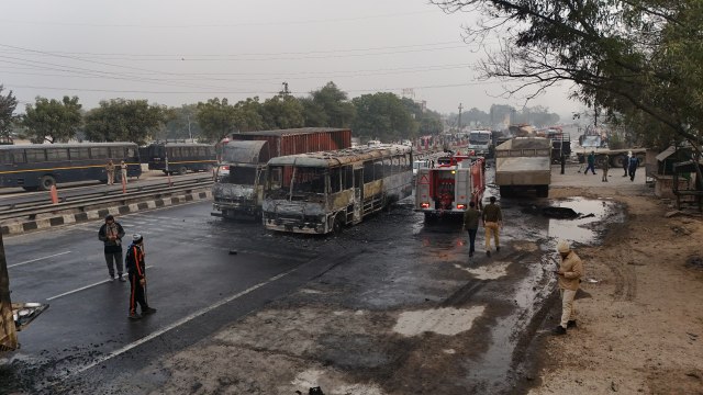 भांकरोटा अग्निकांड में 19 लोग जिंदा जले