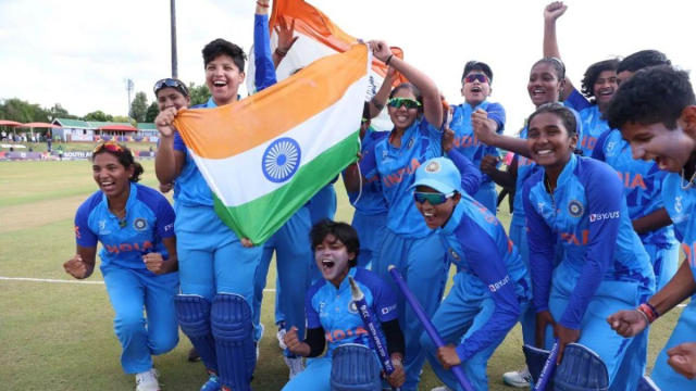 India Win Under-19 Women's Asia Cup