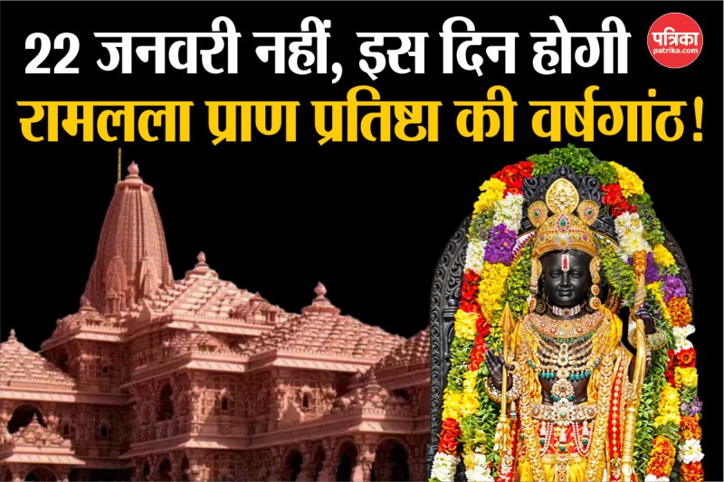 Ramlala Pran Pratishtha Anniversary