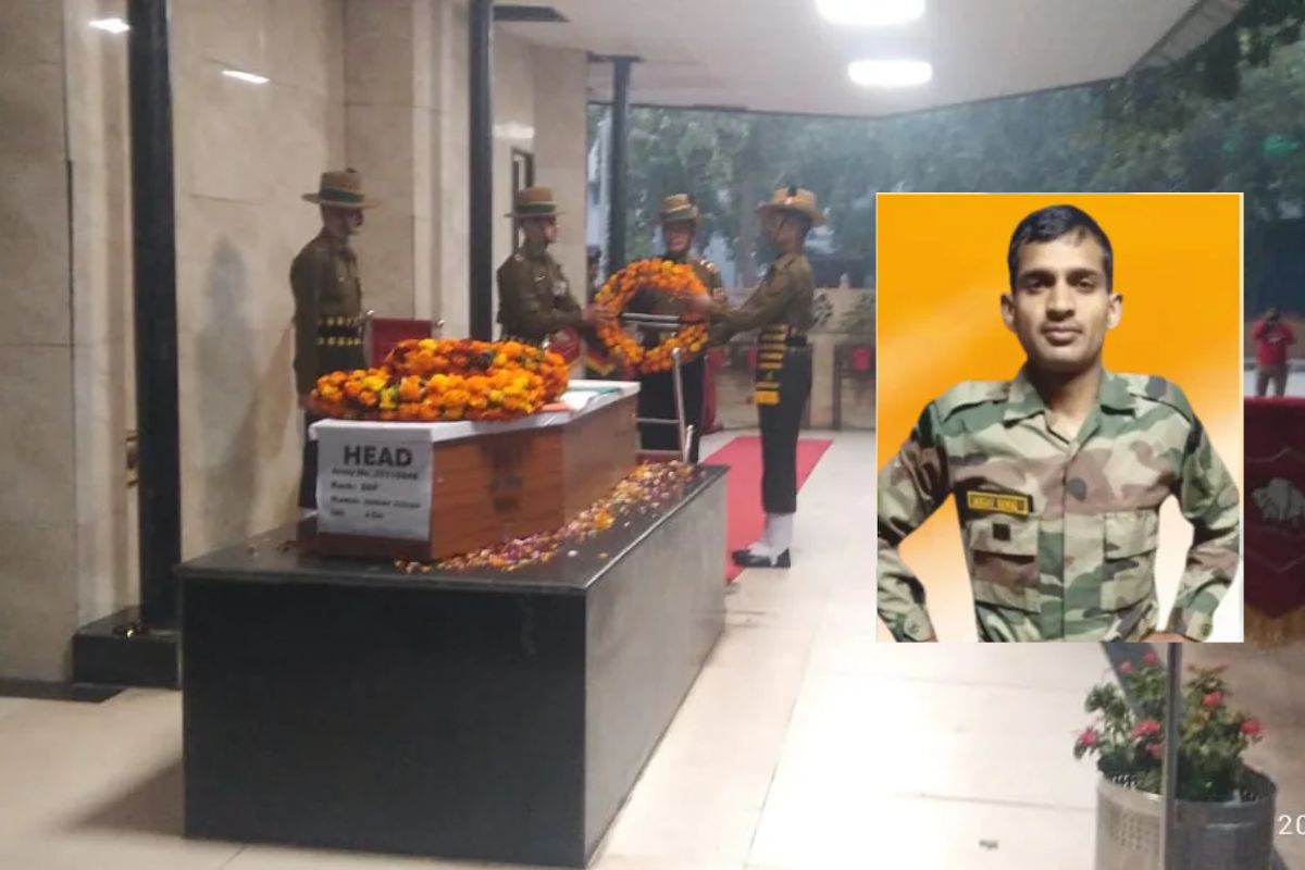 Jhunjhunu soldier martyred: जल्द वापस लौटने का वादा कर गए तीन बच्चों के पिता
शहीद, असम में तैनात थे, गांव में मचा कोहराम