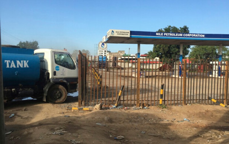 Shelling at Sudanese fuel station
