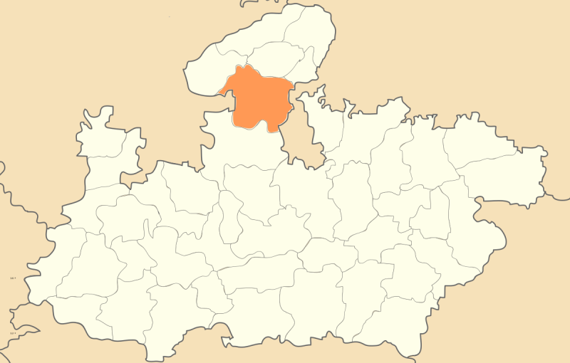 shivpuri map