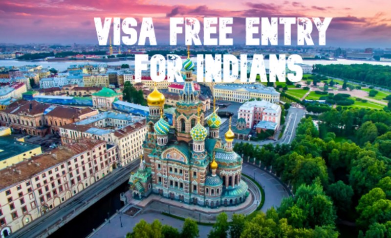Visa free entry for Indians in Russia