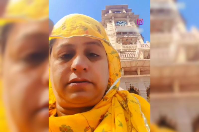 woman tried to commit suicide by going live on Instagram in Jodhpur
