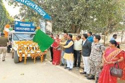 CG News: 35वें राष्ट्रीय सड़क सुरक्षा माह का हुआ शुभारंभ, विधायक ने दिखाई हरी
झंडी… - image