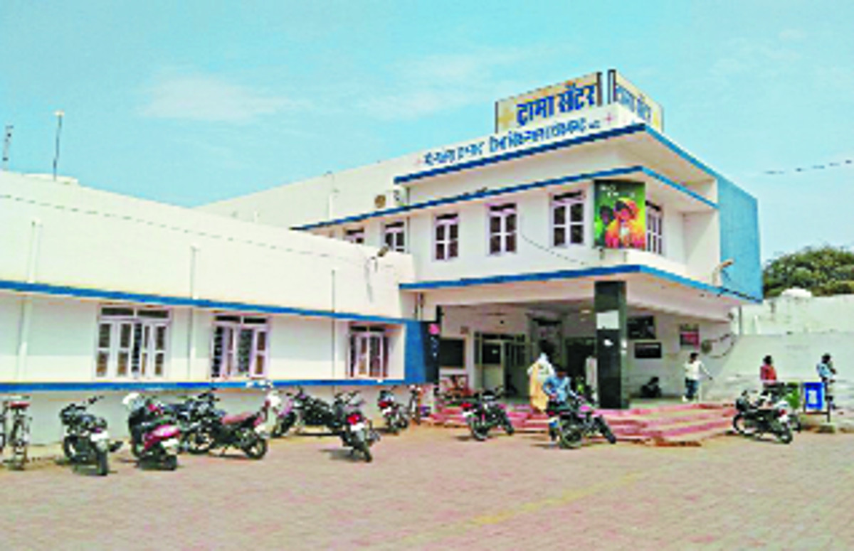 टीकमगढ़. जिला चिकित्सालय।