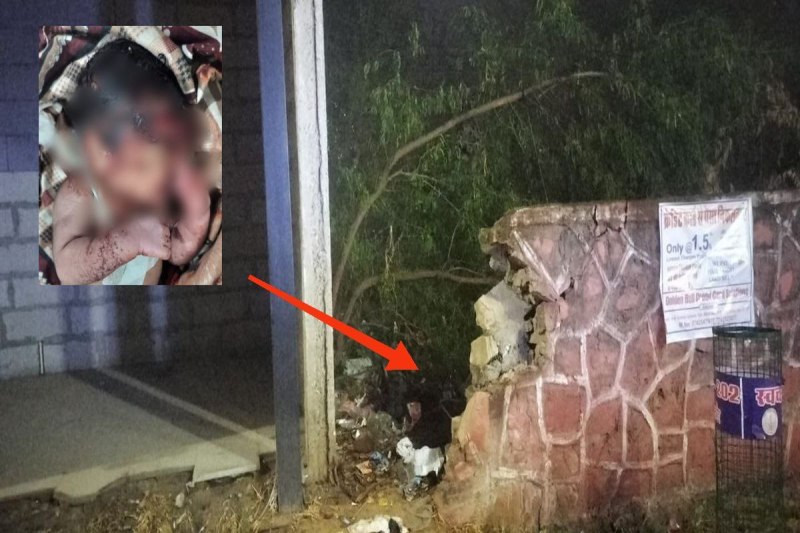 कड़कड़ाती ठंड में लावारिस छोड़ा कलेजे का टुकड़ा. . .