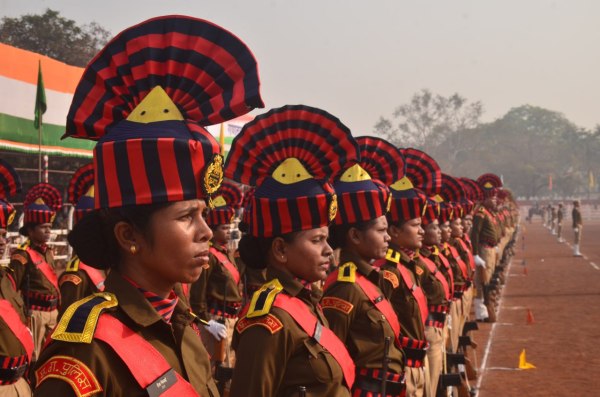 Raipur News: पुलिस ग्राउंड में फुल ड्रेस रिहर्सल, देखें तस्वीरें