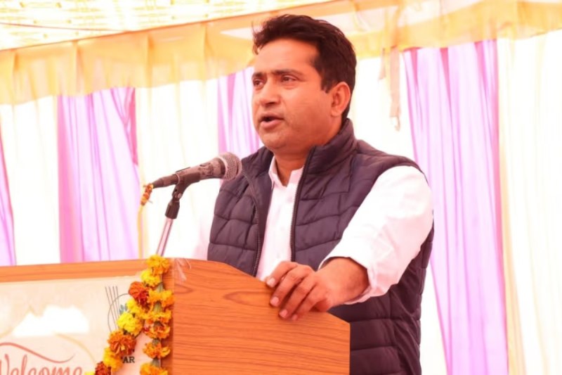 MP Rahul Kaswan