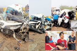 Accident: हाइवे पर कोहरे में एक के बाद एक टकराए 8 वाहन, ट्रक चालक की मौत, 6 घायल - image