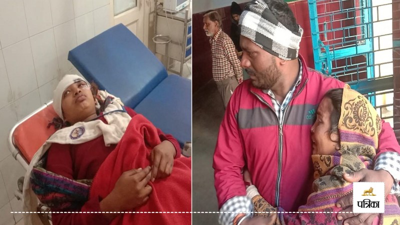 Activa of girl students rammed into tractor-trolley in Moradabad