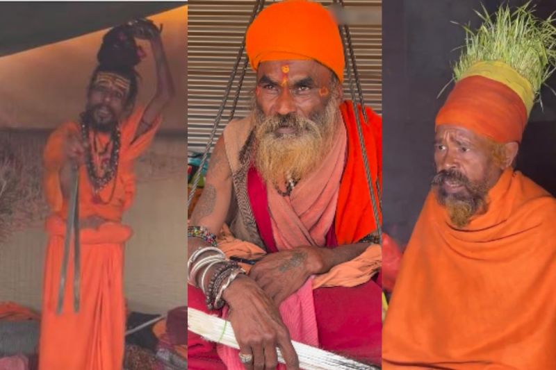 Angry Saints in Mahakumbh