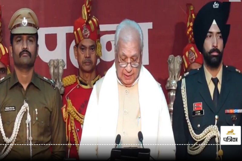 Arif Mohammad Khan takes oath as Bihar Governor