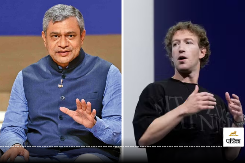 Ashwini Vaishnaw and Mark Zuckerberg