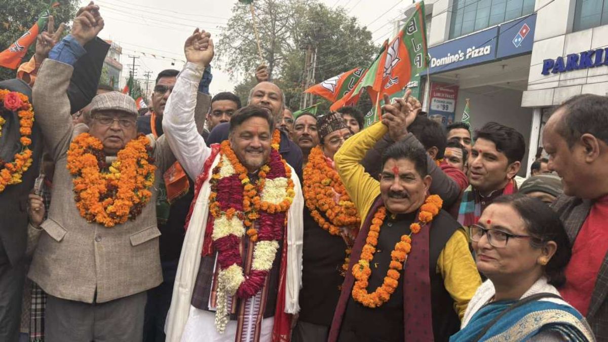 Municipal election:कुमाऊं के सभी नगर निगमों में भाजपा की जीत, कांग्रेस का सूपड़ा
साफ