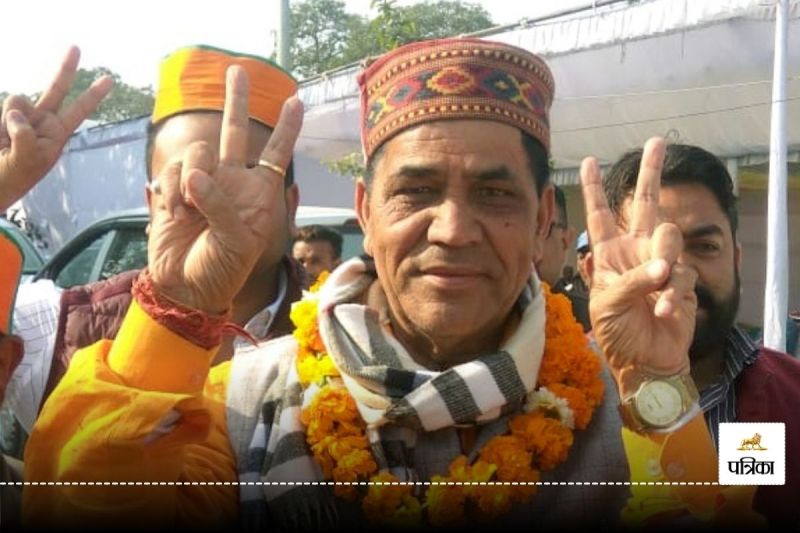 BJP made Mohan Bisht its candidate from Mustafabad