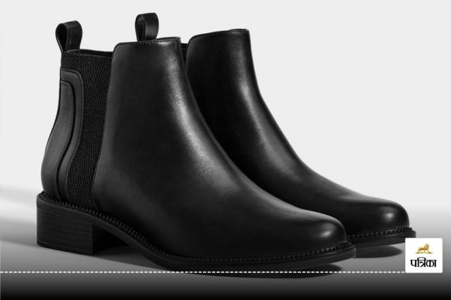 Black Plain Boots