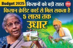 Budget 2025: किसानों को मिल सकती है बड़ी राहत, किसान क्रेडिट कार्ड पर अब 5 लाख
तक मिल सकता है उधार - image