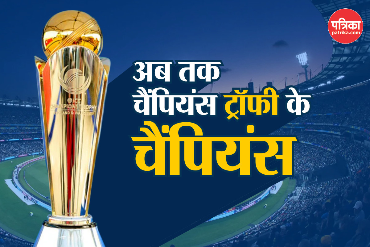 Champions Trophy Winner List