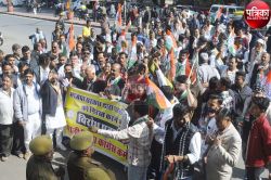 Congress Protest : पाली संभाग को निरस्त करने के विरोध में कांग्रेस का प्रदर्शन,
राज्यपाल के नाम सौंपा ज्ञापन - image